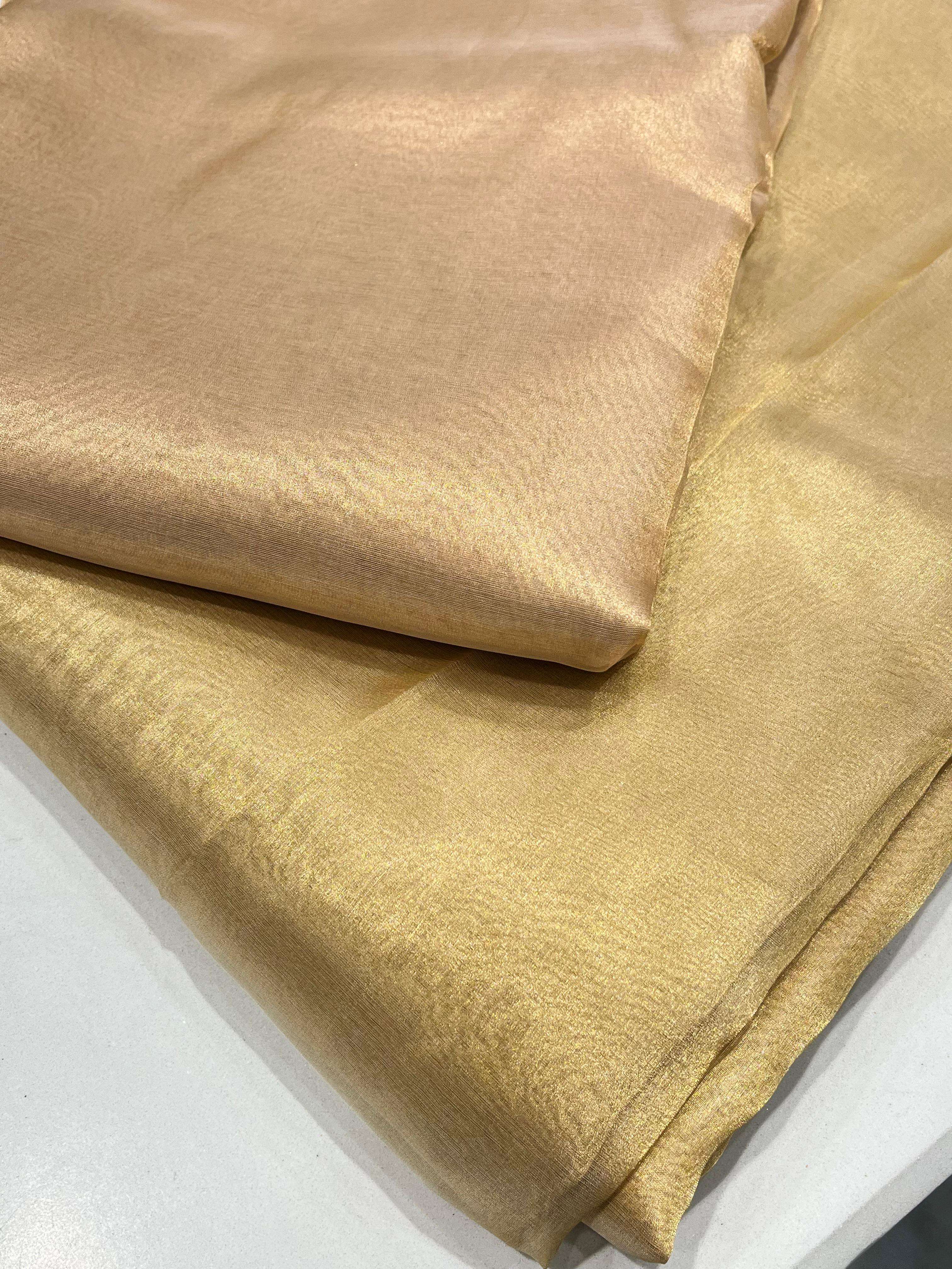 K.R KASAT - Gold Colour Fabric